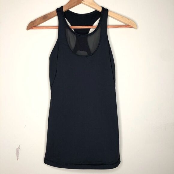 Lululemon Sz 4 Black Tank Top - Picture 2 of 4